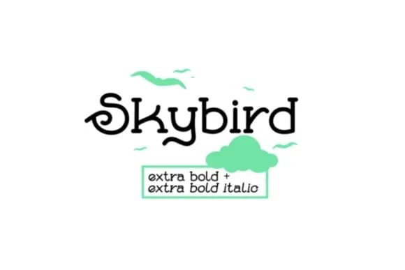 Skybird Font