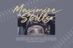 Slash Signature Font