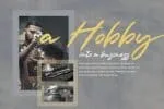 Slash Signature Font