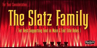 Slatz Font Family