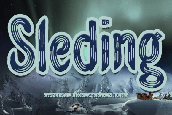 Sleding Font
