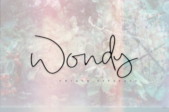 Wondy Font