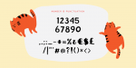 Sleepy Fat Cat Typeface Font