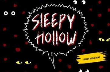 Sleepy Hollow Font