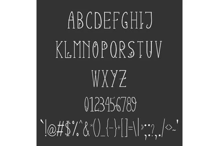 Slender Spring Font 