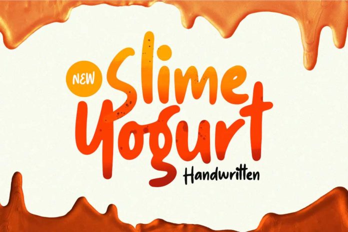 Slime Yogurt Font