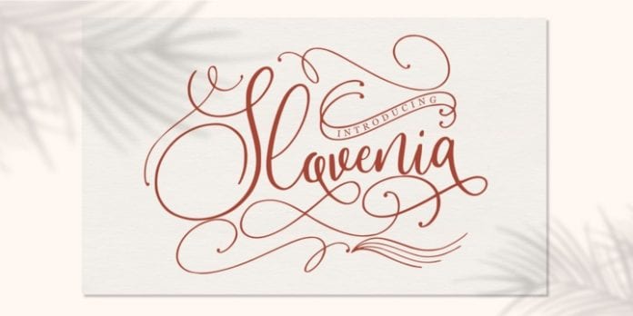 Slovenia Font