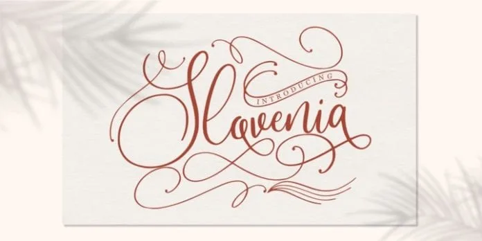 Slovenia Font