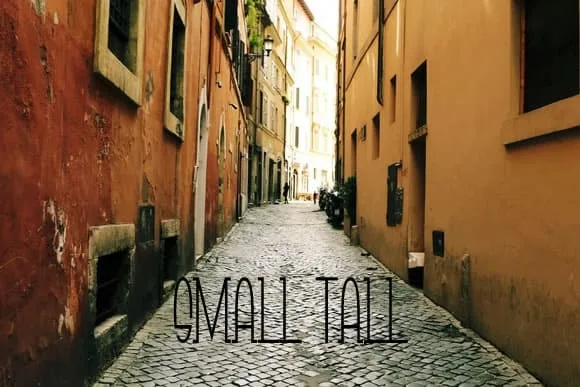 Small Tall Font
