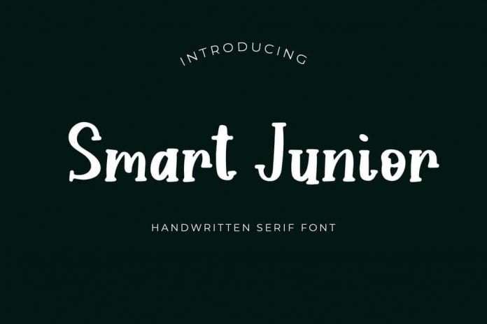 Smart Junior Handwritten Serif Font