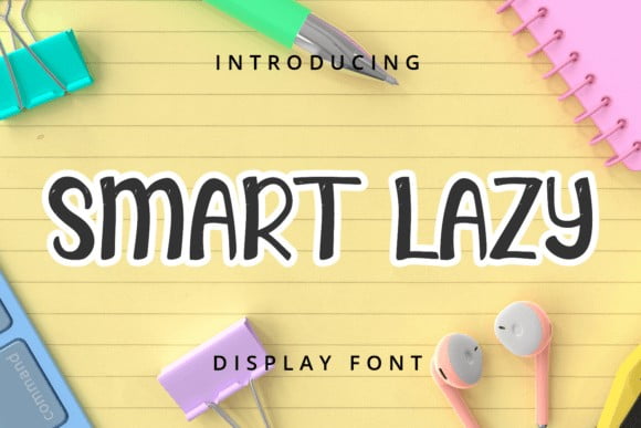 Smart Lazy Font