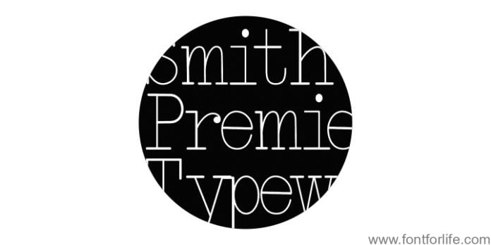 Smith-Premier Typewriter Font
