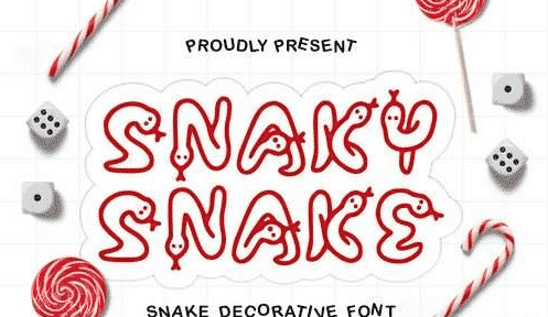 Snaky Snake Font