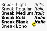 Sneak Font Family