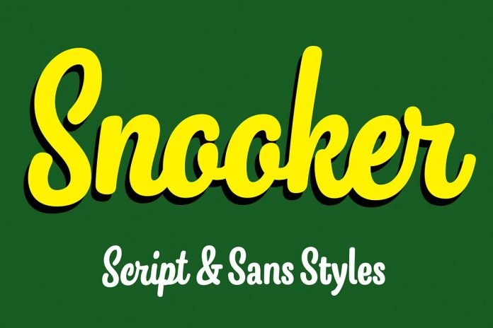 Snooker Script & Sans Font