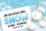 Snow Family Font