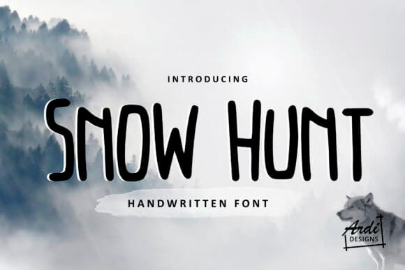 Snow Hunt Font