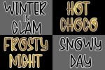 Snow in the Dark Font