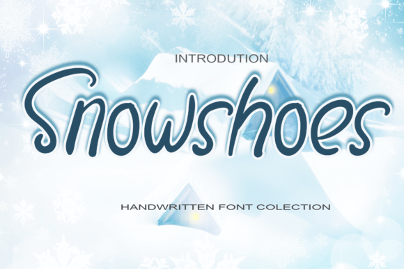 Snowshoes - Elegant Handwritten Font