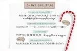 Snowy Christmas script font