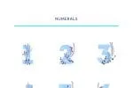 Snowy Floral Color Font