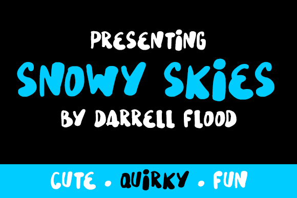 Snowy Skies Font