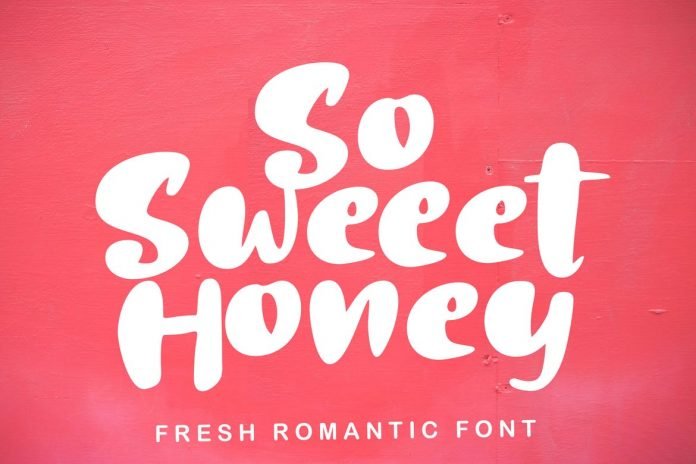 So Sweet Honey Font