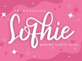 Sofhie Modern Script Style