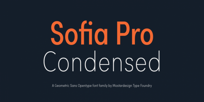 Sofia Pro Condensed Font