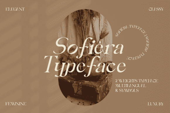 Sofiera Font Sofiera Font