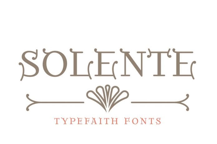 Solente Font