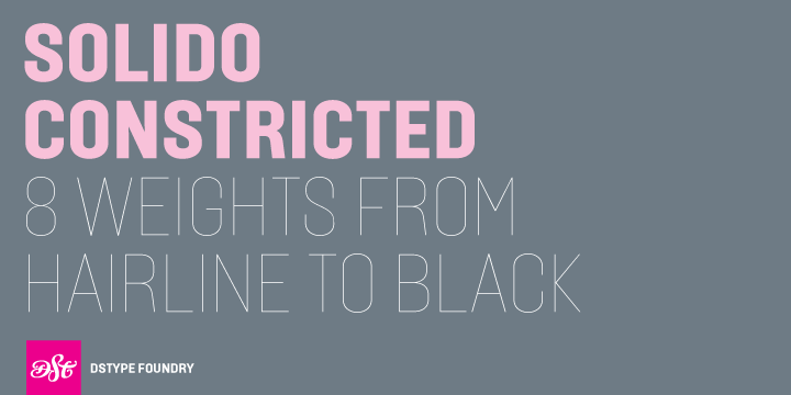 Solido Constricted Font Free Download