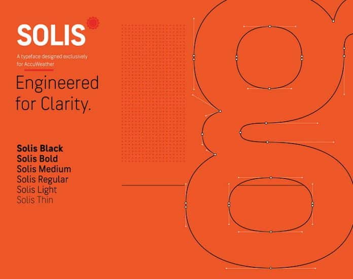 Solis - AccuWeather Corporate Typeface