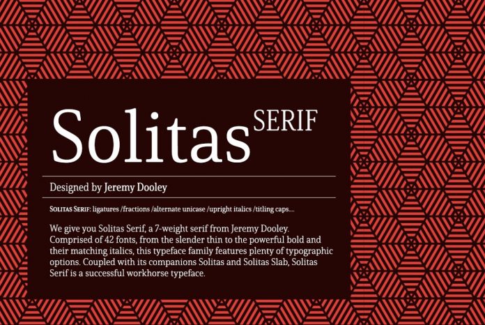 Solitas Serif Font Family