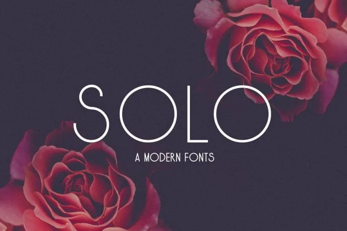 Solo Font Family