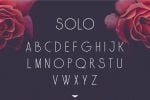 Solo Font Family