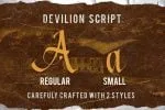 Song of Coronos - Blackletter font