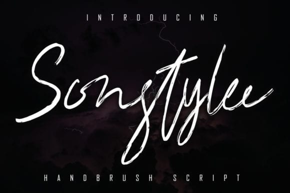 Sonstylee Handbrush Font