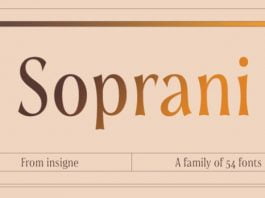 Soprani Font Family