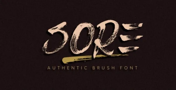 Sore Font