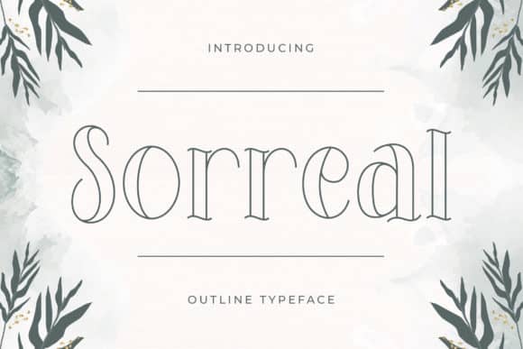 Sorreal Font