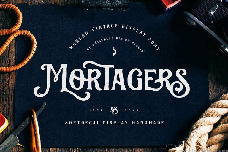 Sortdecai Display Font Free Download