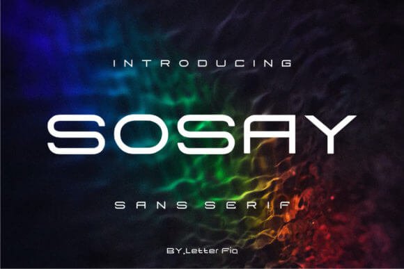 Sosay Font