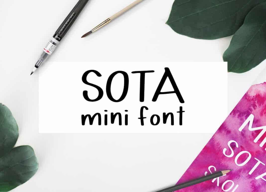 Sota Mini Font