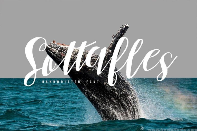 Sottafles Typeface Font Free Download