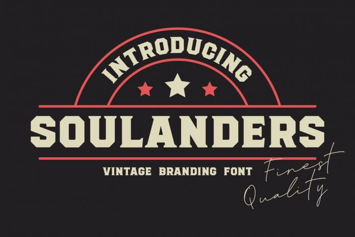 Soulanders - Vintage Bold Fonts