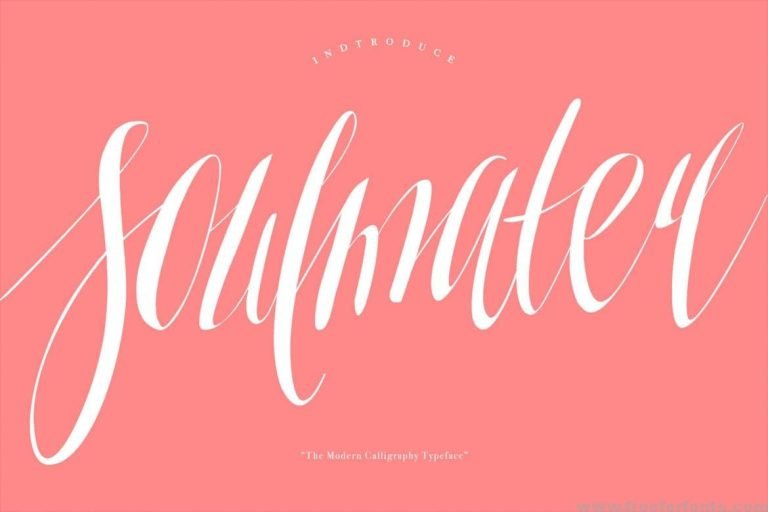 Soulmater Typeface Font Free Downlaod