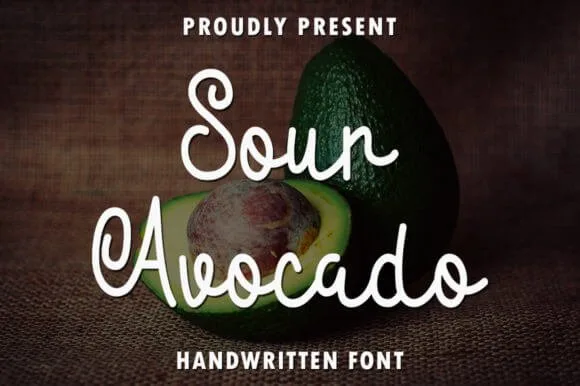 Sour Avocado Font