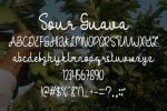 Sour Guava Font