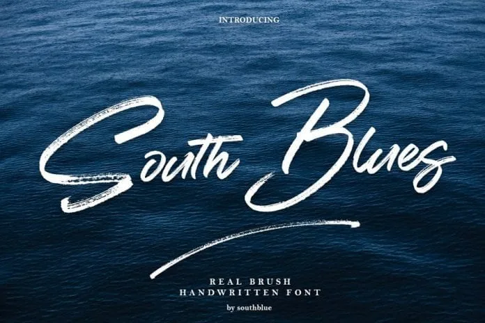 South Blues Script Font